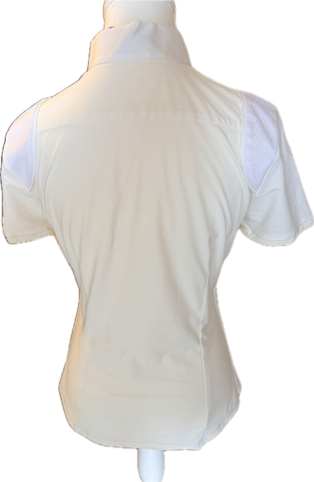 Vestrum Short Sleeve Scilla Show Shirt - Ivory - Women's Small - New!