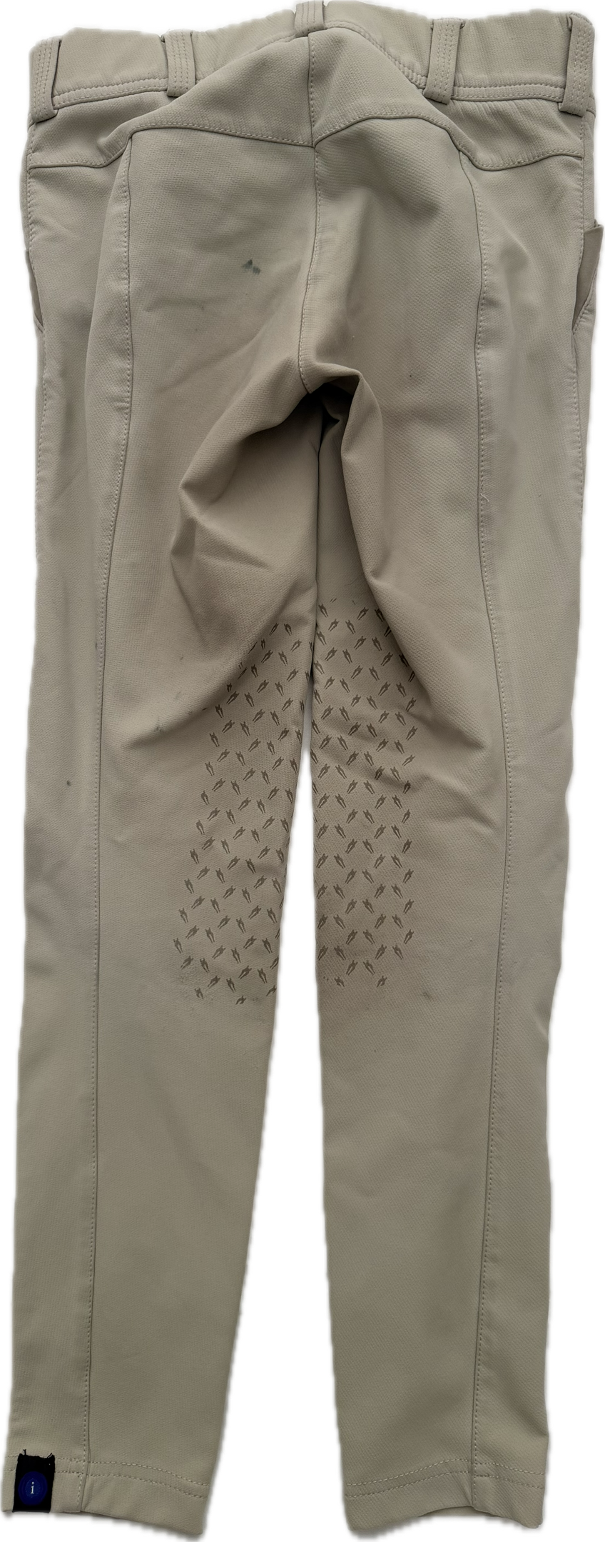Irideon Knee Pathc Breeches - Tan - Child's 10