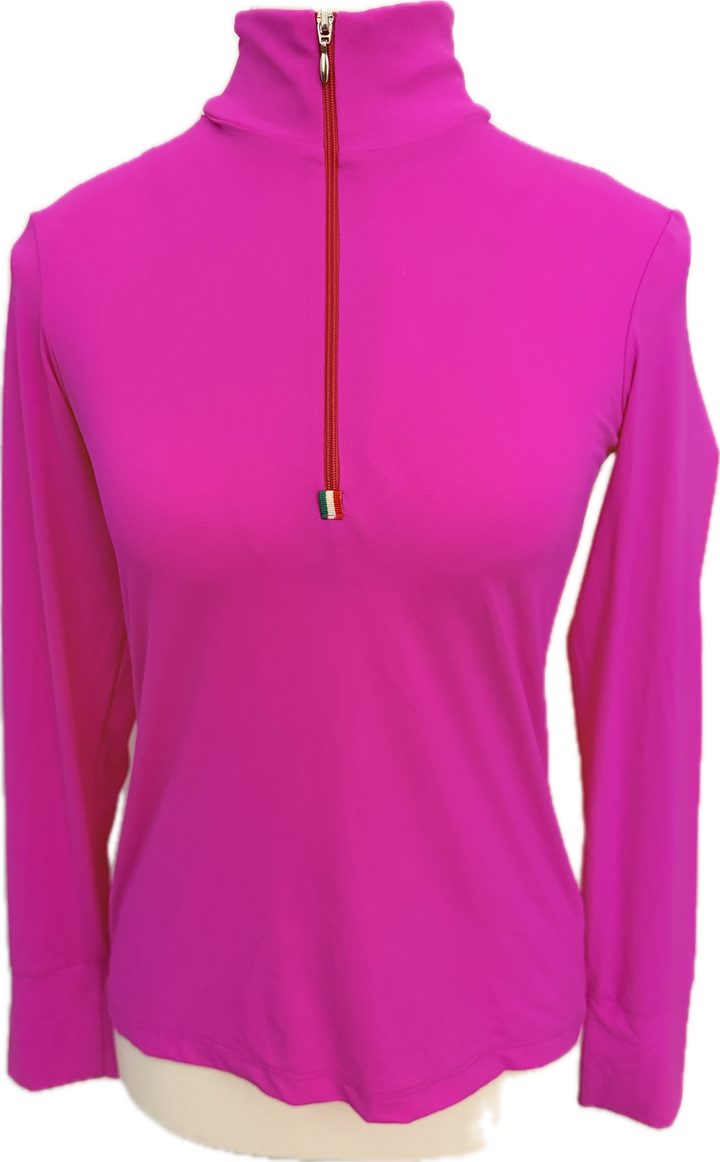 For Horses GIOCONDA Technical Shirt - Pink - Child's 14-15 - New!
