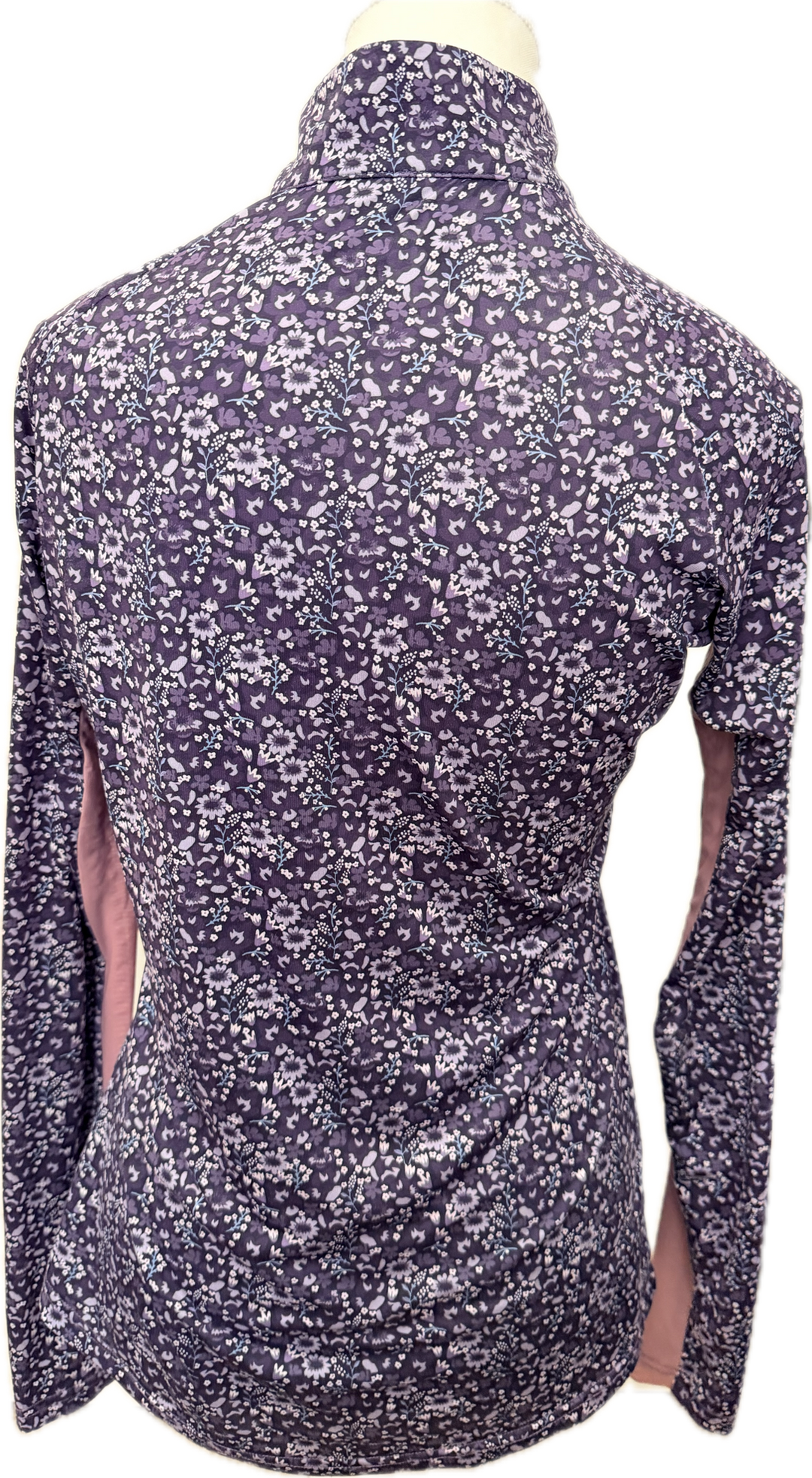 Piper Long Sleeve Sun Shirt by SmartPak - Purple Floral - Women's Small