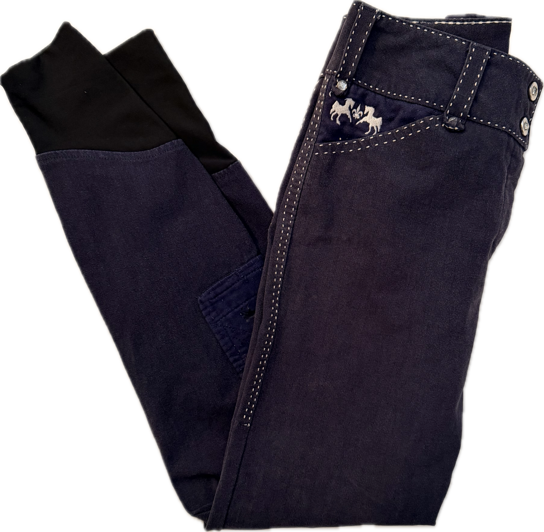 Equine Couture Riding Breeches - Denim - Women's 28