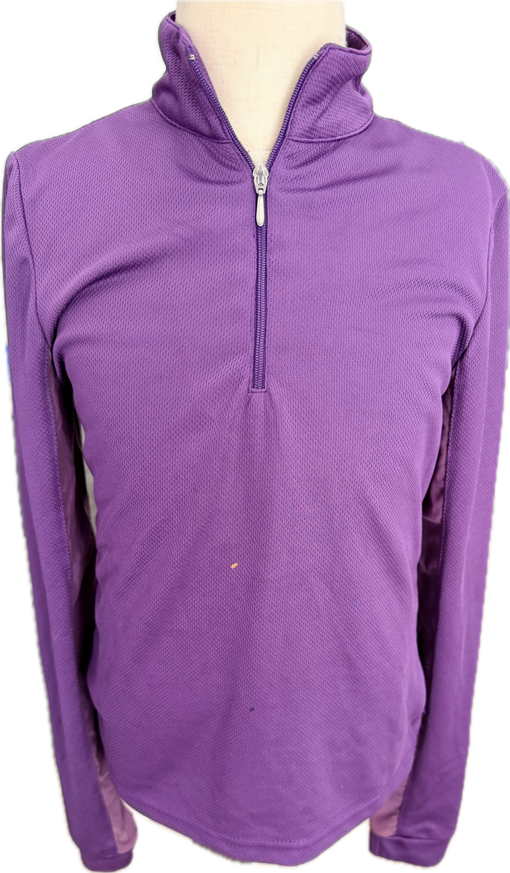 Ovation Long Sleeve Tech Shirt - Purple - Child's Medium