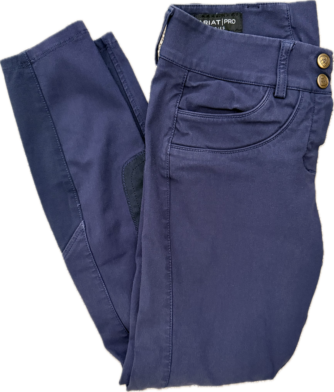 Ariat Pro Series Breeches - Navy- Women's 22R