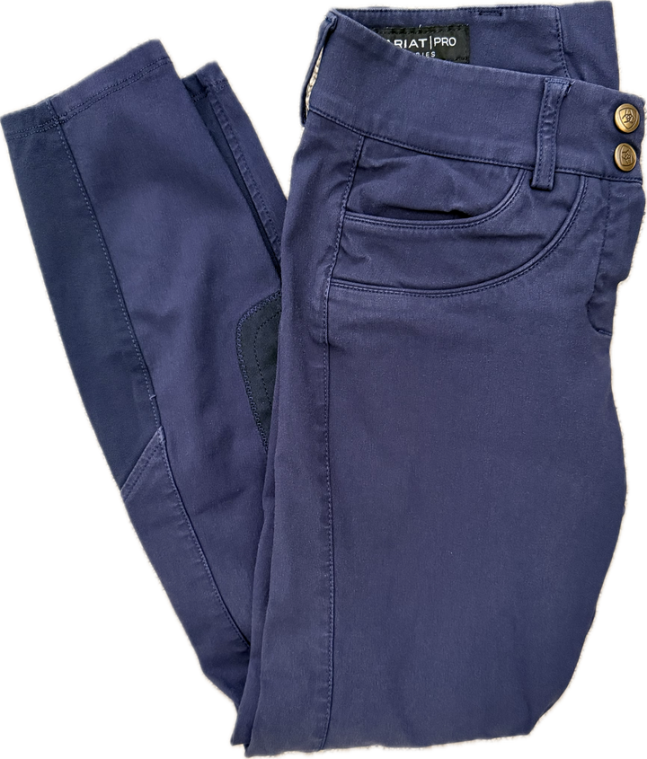 Ariat Pro Series Breeches - Navy- Women's 22R