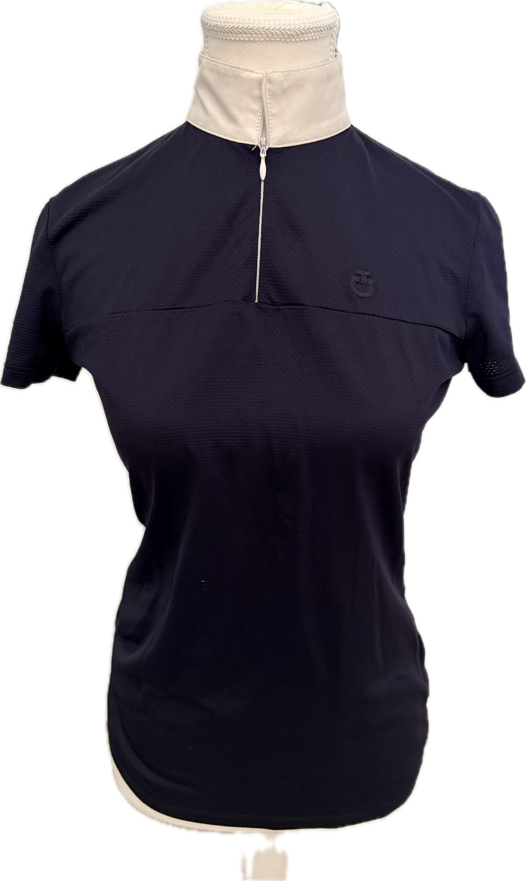 Cavalleria Toscana Short Sleeve - Navy - Women's Small