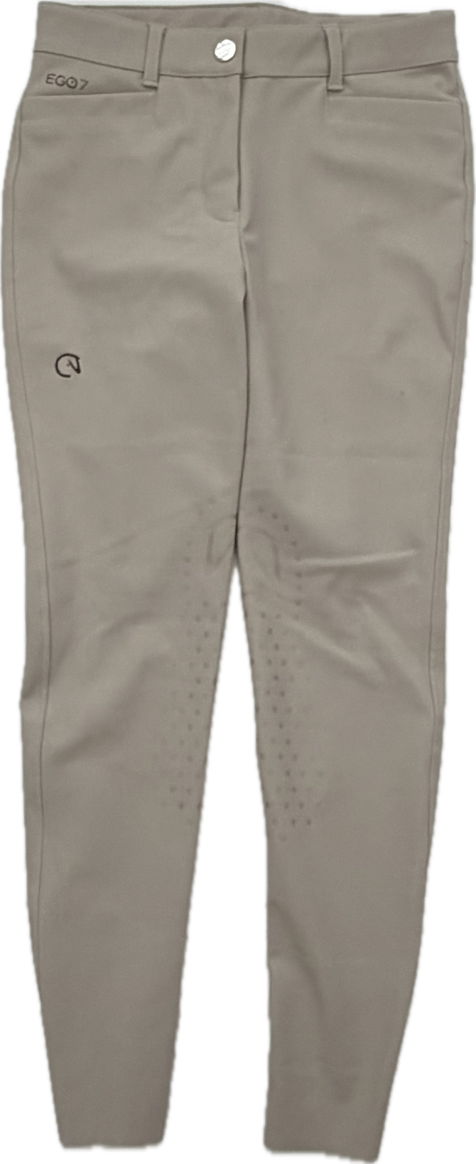 EGO7 Women's Jumping EJ Knee Patch Breeches - Beige - Size IT 40 (US 4)