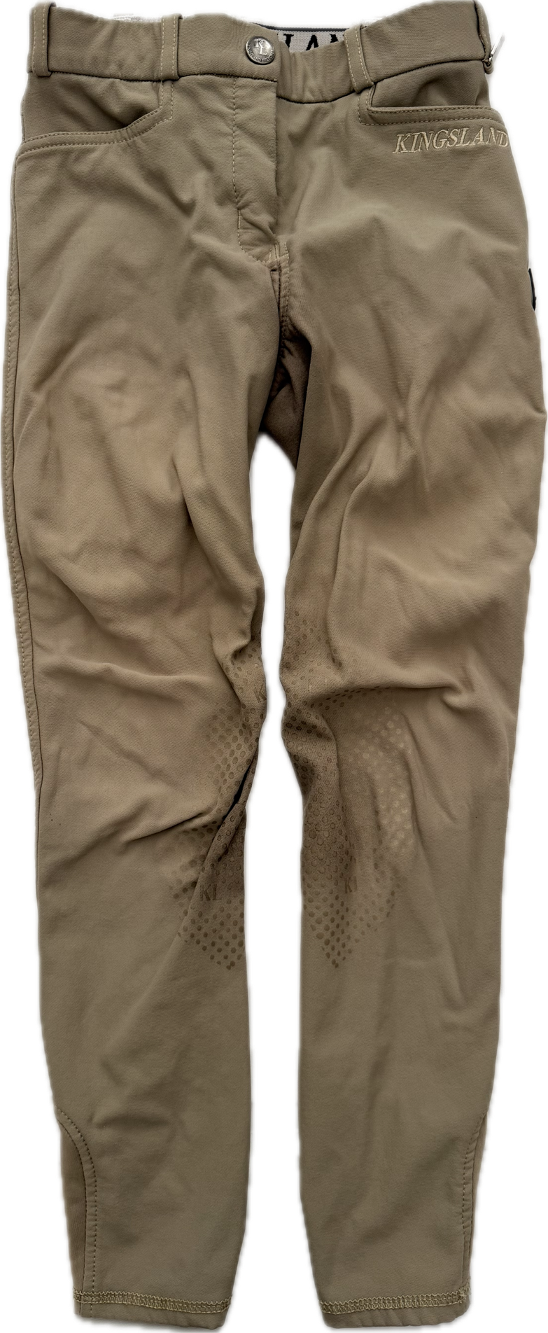 Kingsland Knee Grip Breeches - Tan - Child's 10