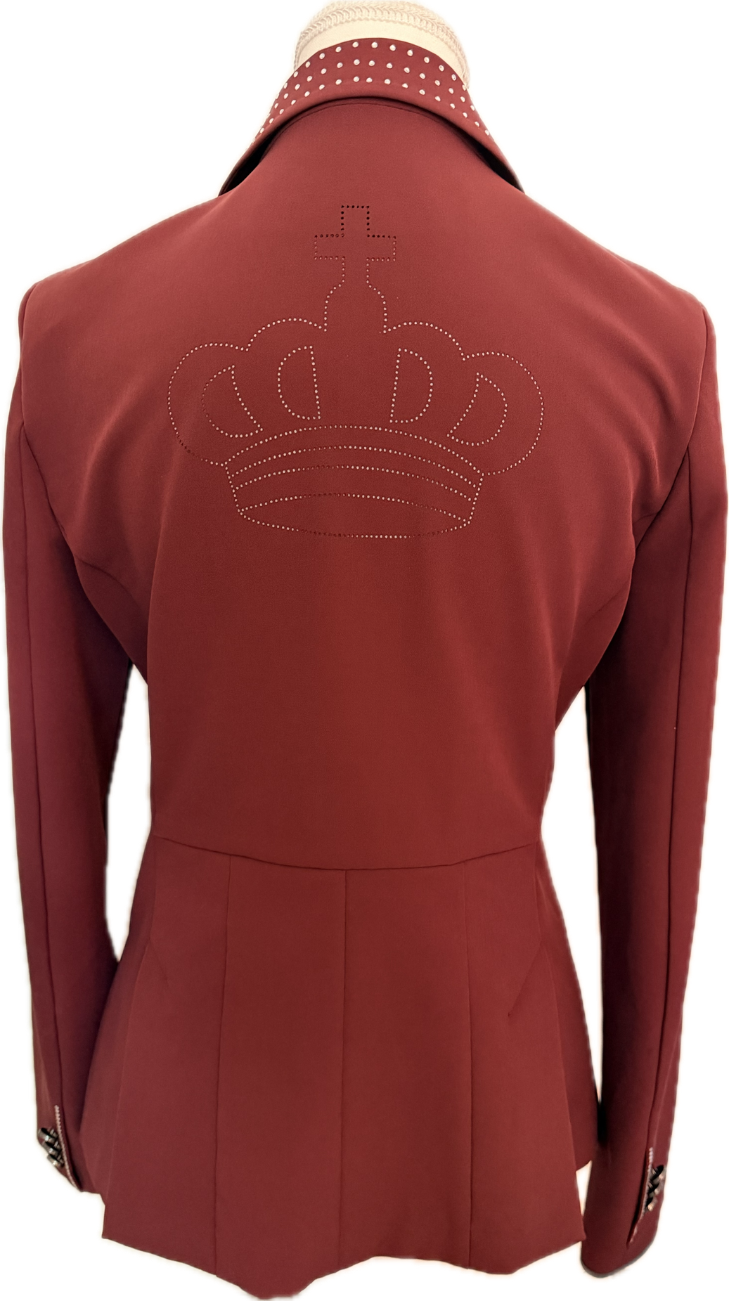 Kingsland Equestrian Show Jacket - Lorraine Softshell Show Jacket- Red Port Royal - Women's EU 38 (US 6)