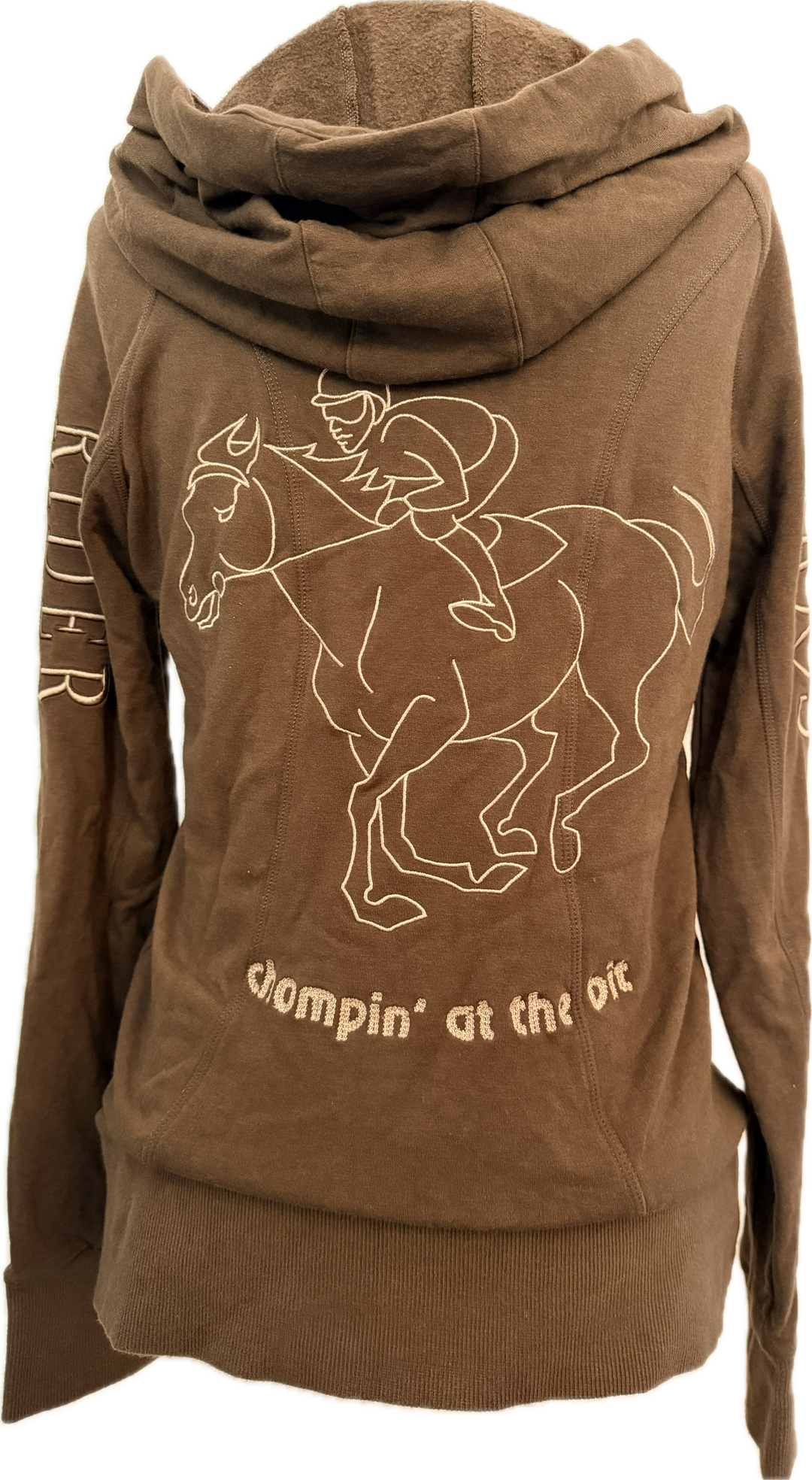 Goode Rider 'Chompin At The Bit' Hoodie - Women's Small