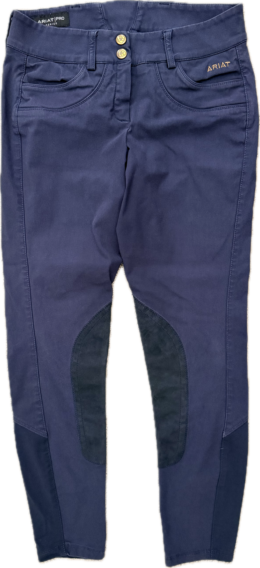 Ariat Pro Series Breeches - Navy- Women's 22R