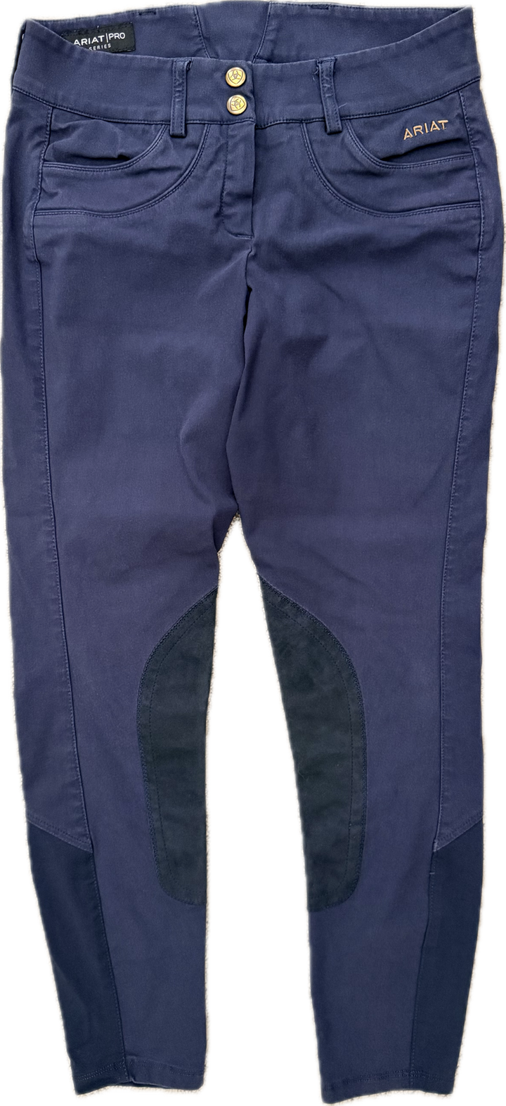 Ariat Pro Series Breeches - Navy- Women's 22R