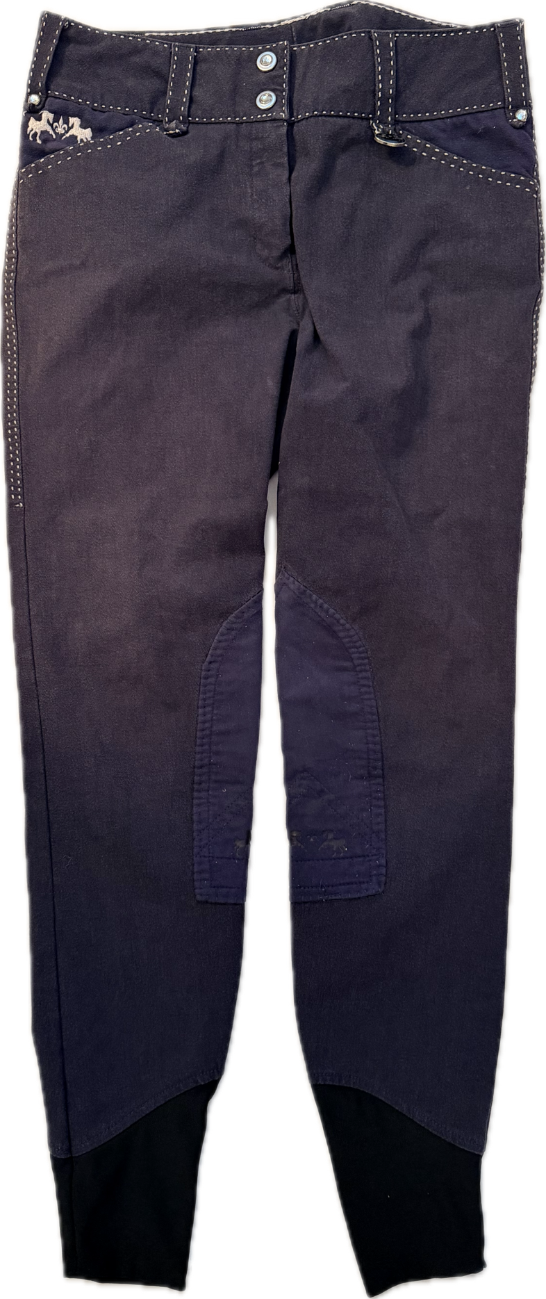 Equine Couture Riding Breeches - Denim - Women's 28