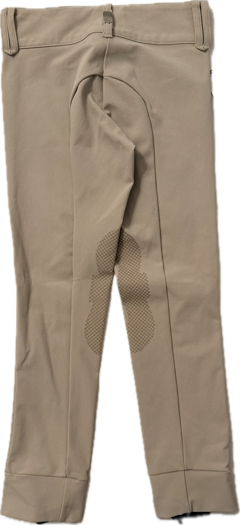 For Horses Jr Jody Knee Grip Jodhpurs - Tan - Childs' 4-5 - New!