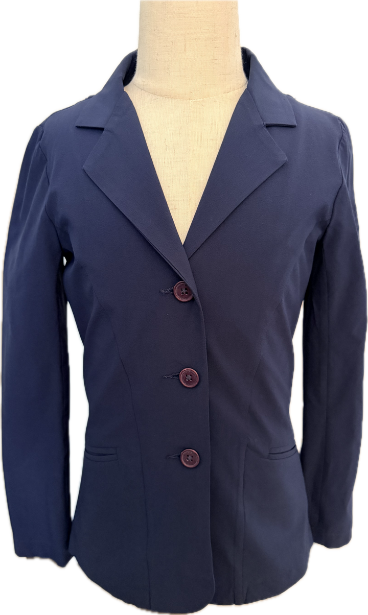 Bell & Bow Lightweight Show Coat - Navy - Child's 10