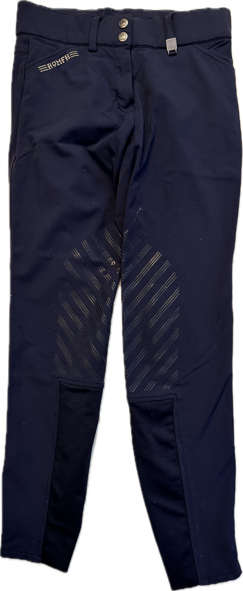 Romfh Sarafina Knee Grip Breeches- Navy - Women's 24R