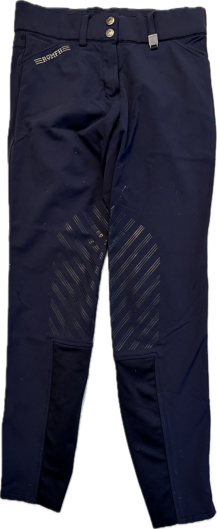 Romfh Sarafina Knee Grip Breeches- Navy - Women's 24R