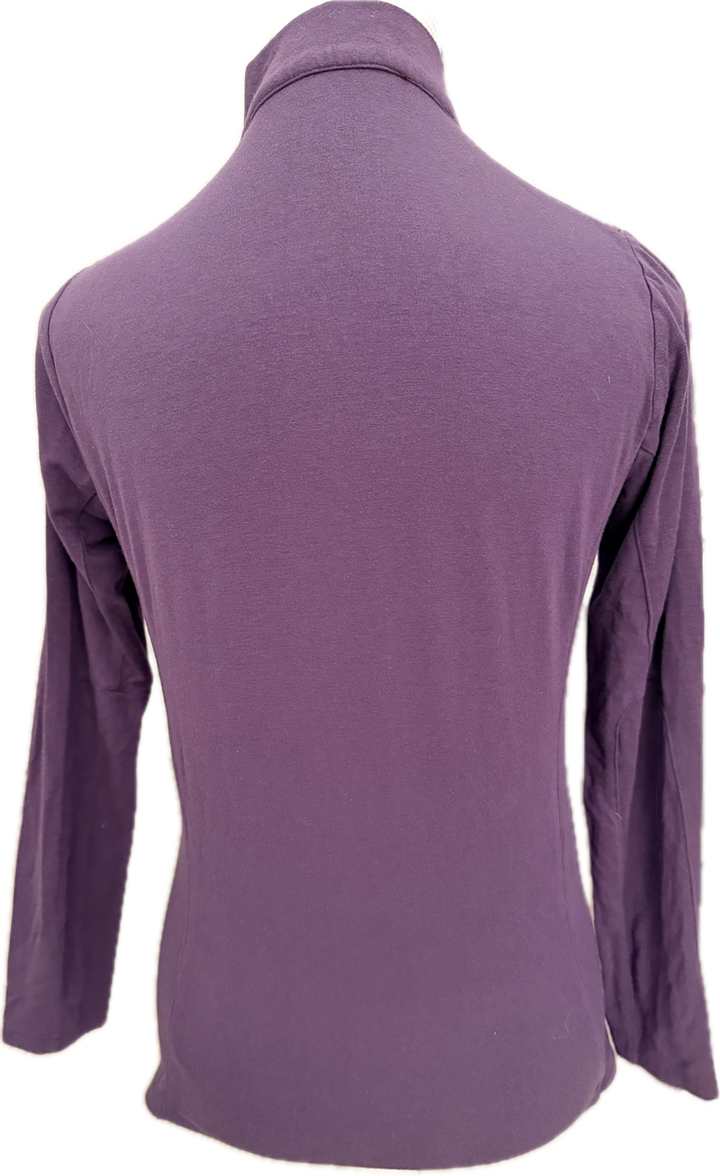 Arista Equestrian Essential Solid Sun Shirt - Purple - Women's S