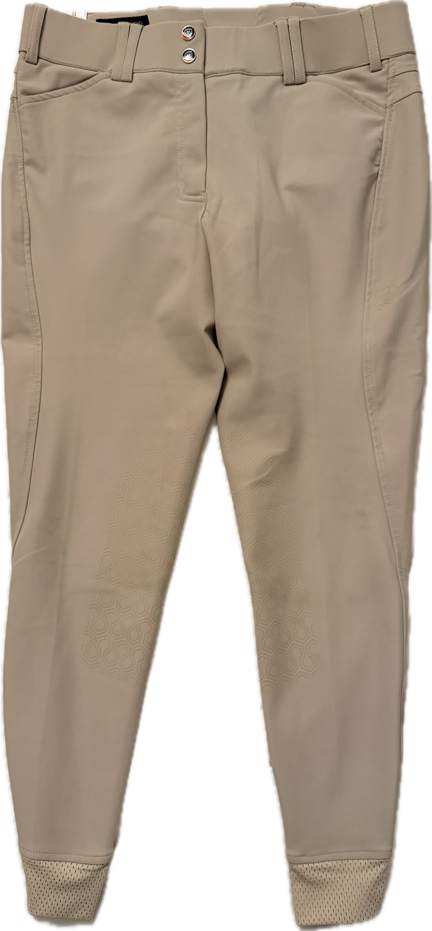 Ariat Pro Series Tri Factor Grip Knee Patch Breech - Tan - Women's 30