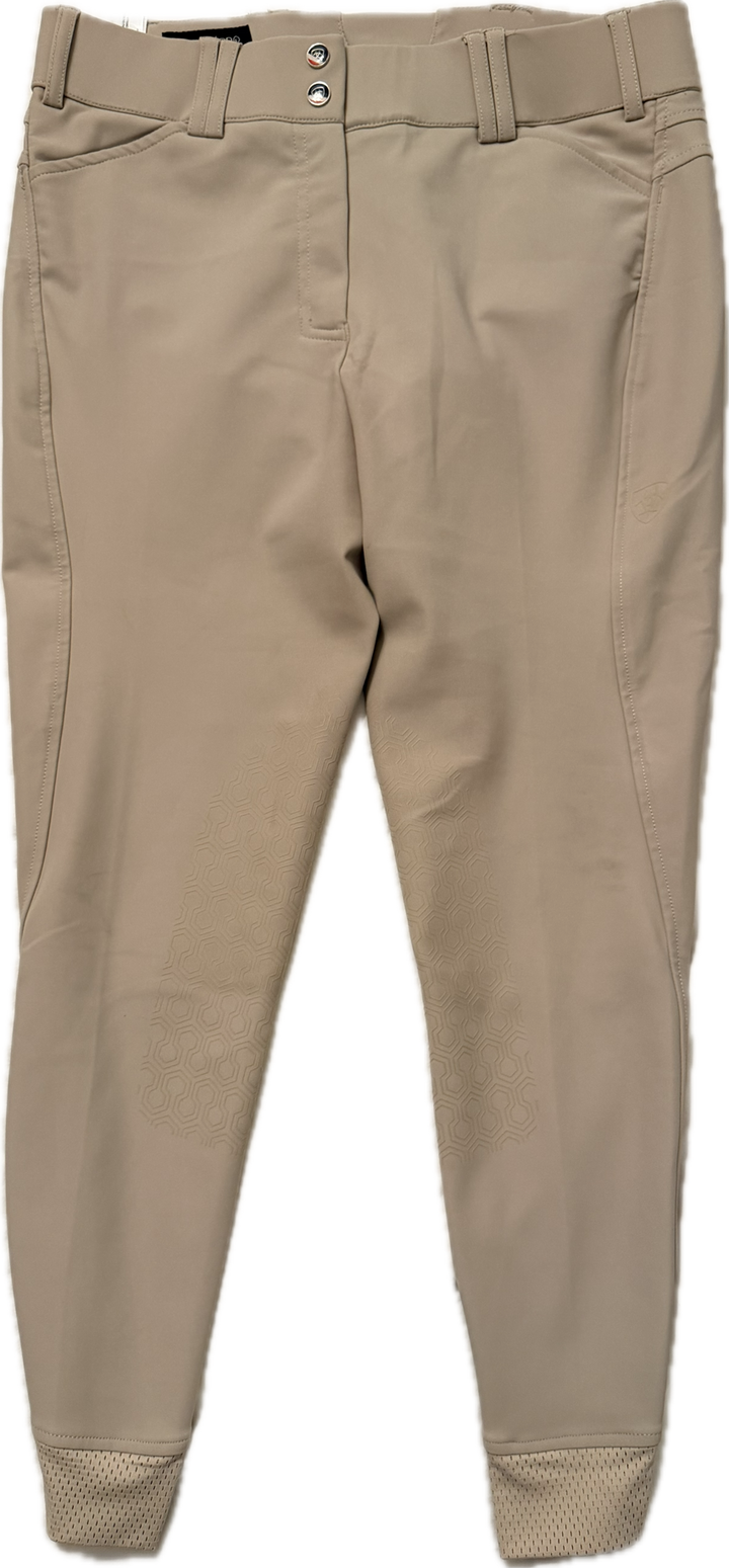 Ariat Pro Series Tri Factor Grip Knee Patch Breech - Tan - Women's 30