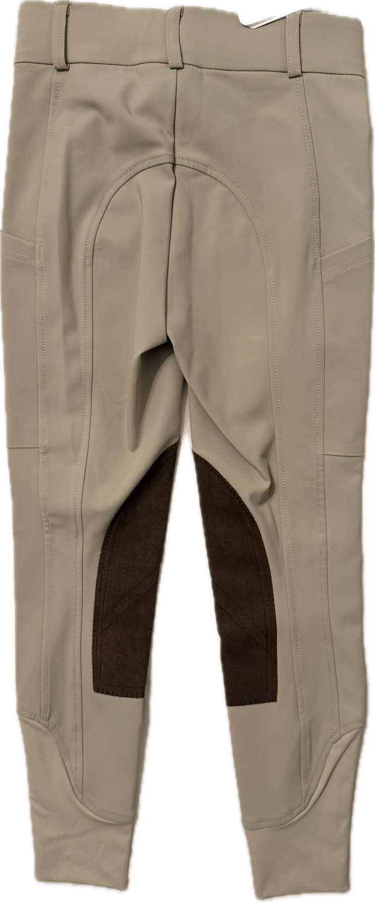 Loushia 'The Performance Bottom' Knee Patch Breeches - Tan - Childs' 8 - New!