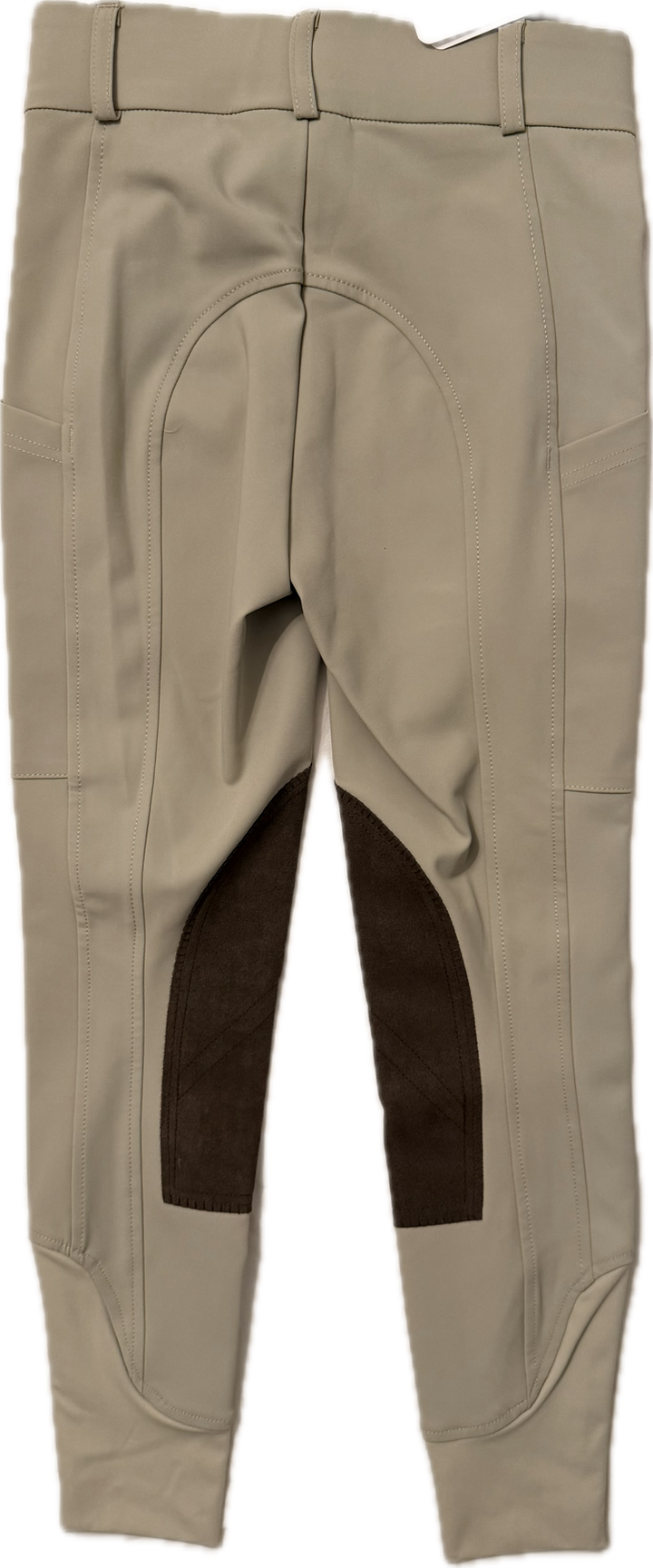 Loushia 'The Performance Bottom' Knee Patch Breeches - Tan - Childs' 8 - New!