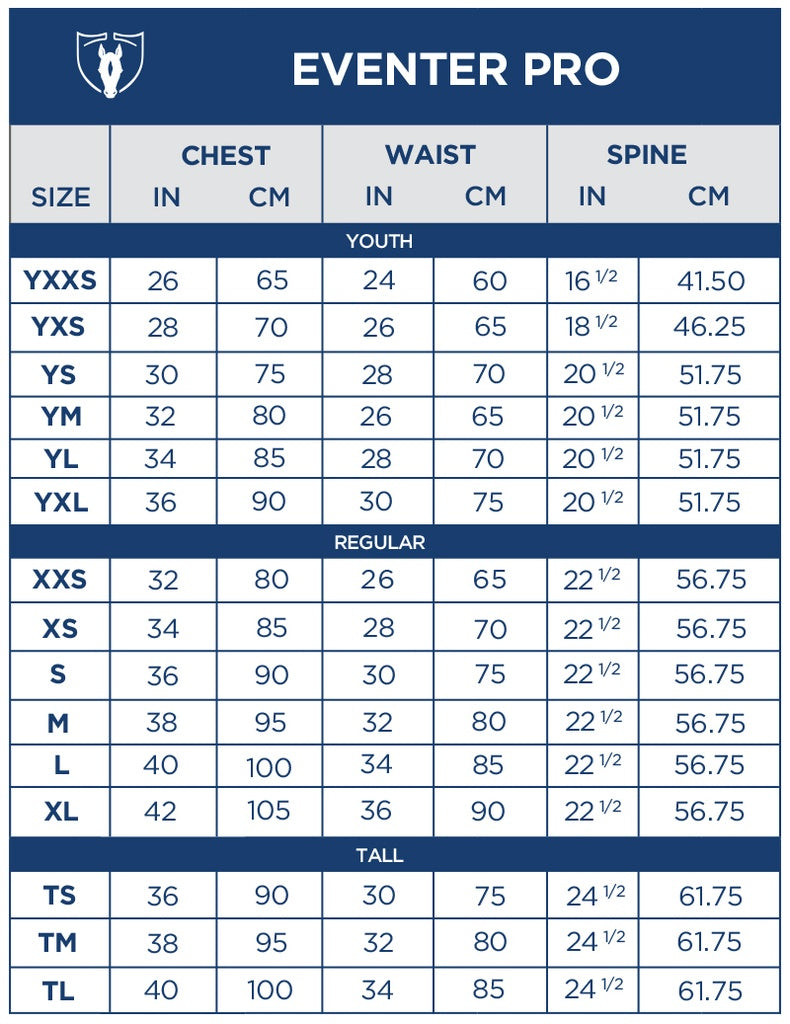 Tipperary Eventer Pro Vest - XXS