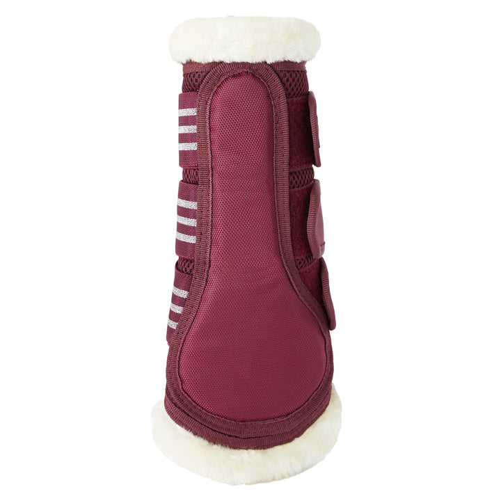 Horze Lincoln Faux Fur Brushing Boots - L - New!