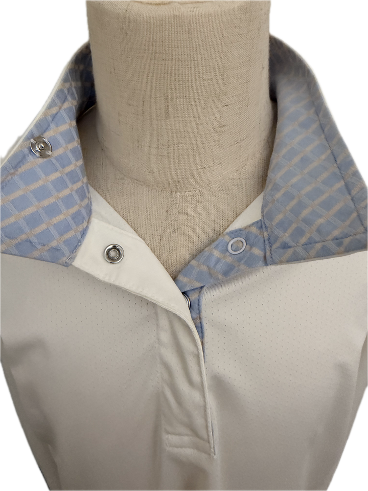 Essex Classics 'Coolmax Performance Collection' Show Shirt - White - Child's XL
