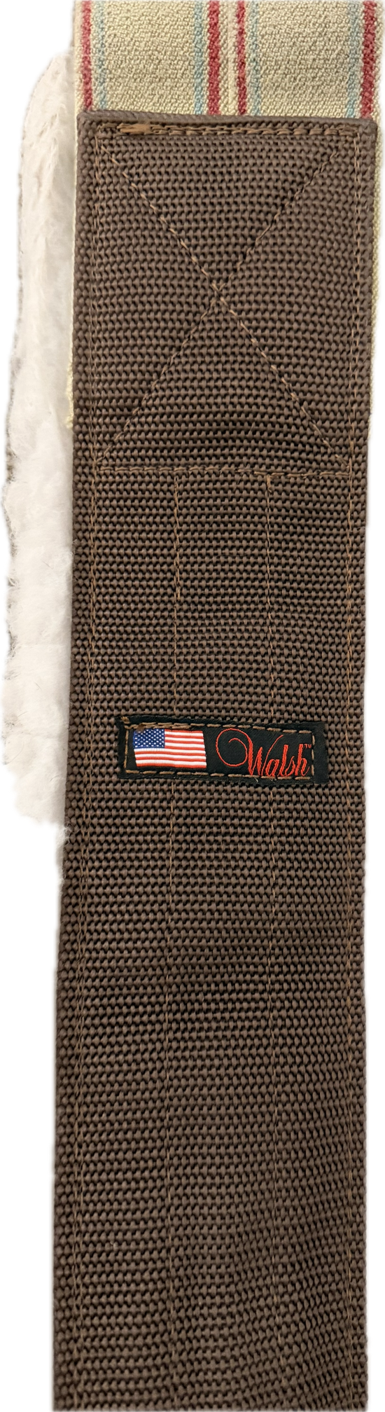 Walsh Fleece Girth - Brown - 52"