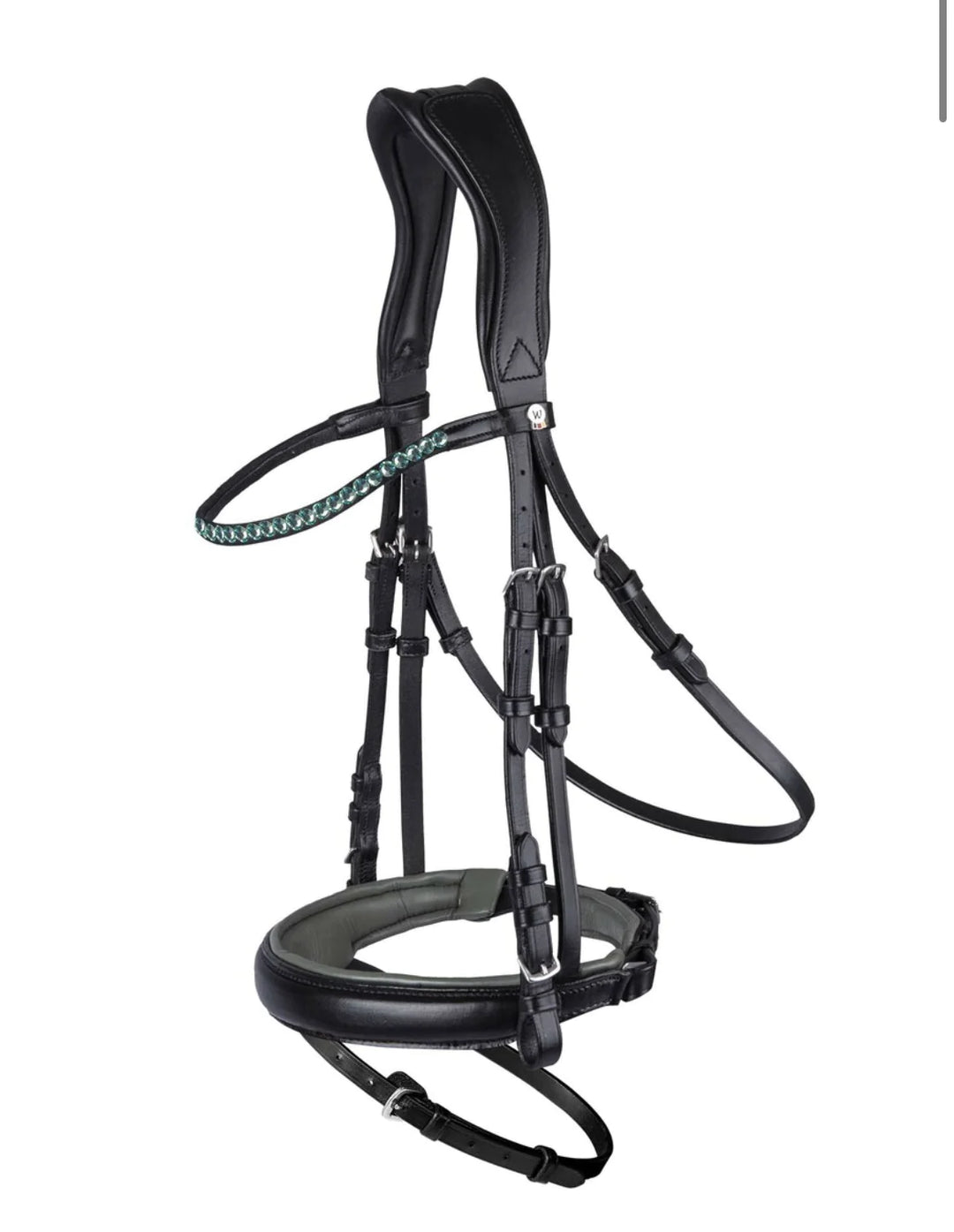 Waldhausen X-Line 'New Green' Bridle w/ Reins - Full - New!