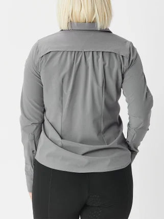 Irideon Aspen Long Sleeve Button Up Trail Shirt - L - New!