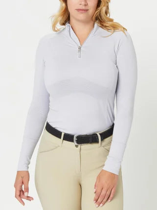 Anique Ladies' Signature 1/4 Zip Long Sleeve - New!