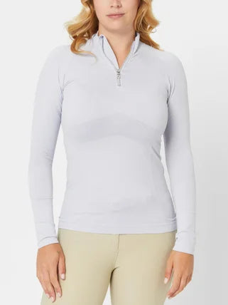 Anique Ladies' Signature 1/4 Zip Long Sleeve - New!