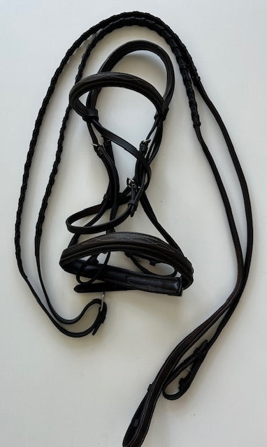 Fancy Stitch Hunter Bridle – Includes Reins