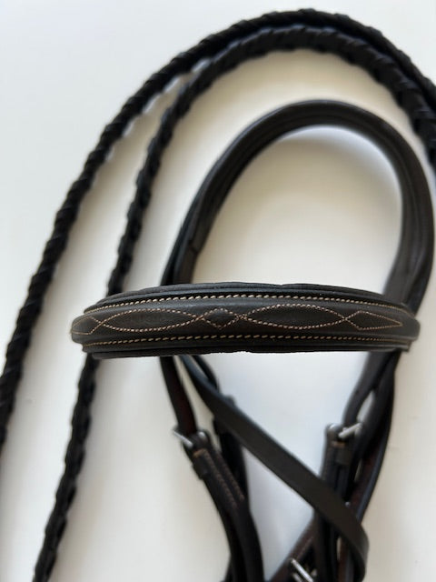 Fancy Stitch Hunter Bridle – Includes Reins