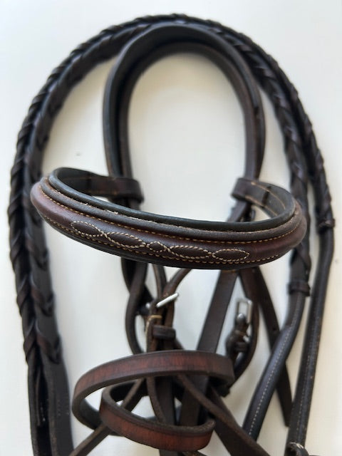 Fancy Stitch Hunter Bridle – Includes Reins