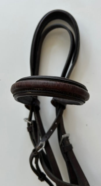 Plain Raised English Bridle by Courbette – Horse