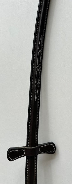 Hunter Bridle with Reins – Fancy Stitched with Wide Noseband - New!