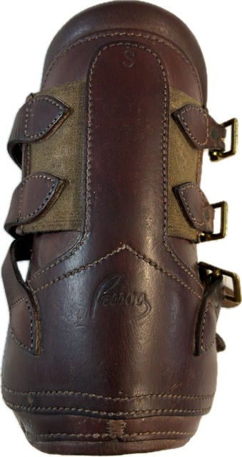 Pessoa Leather Front Boots - Small