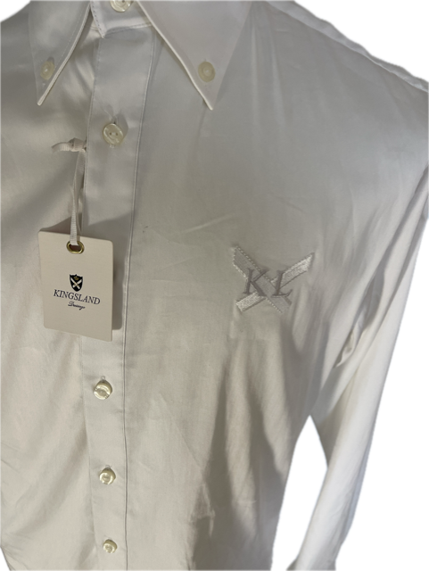 Kingsland Classic Show Shirt Long Sleeve for Men - Large - New!