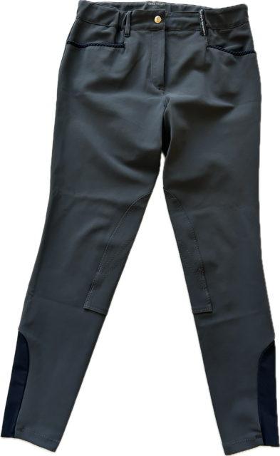 DADA Sport Giovani Breeches Grey - 40 (US 10)