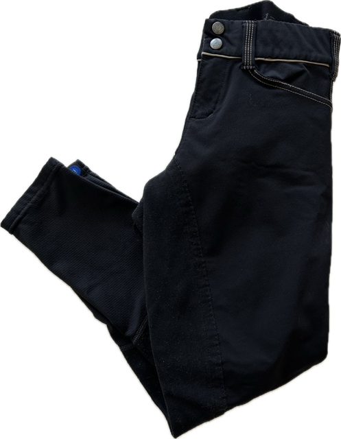 Irideon Women's Zanzibar Full Seat Breeches - Black/Sandstone - 24