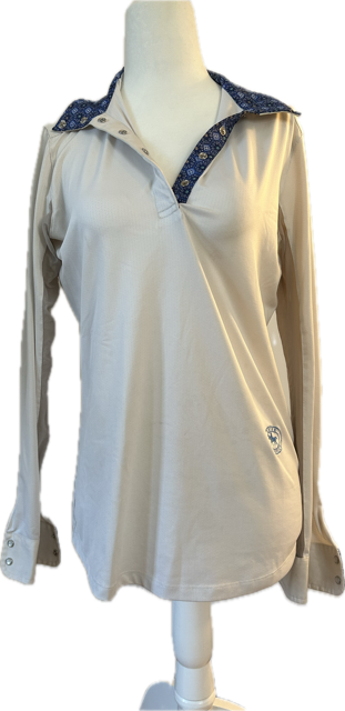 ESSEX Long Sleeve Show Shirt - Womens Medium