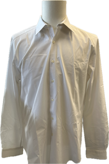 van heusen white dress shirts Men's Broadcloth Point Collar Solid Shirt Flexible collar stretches one half Van Heusen Men's Dress Shirt