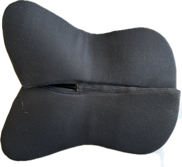 LeMieux X-Grip Silicone Half Pad Black - Large