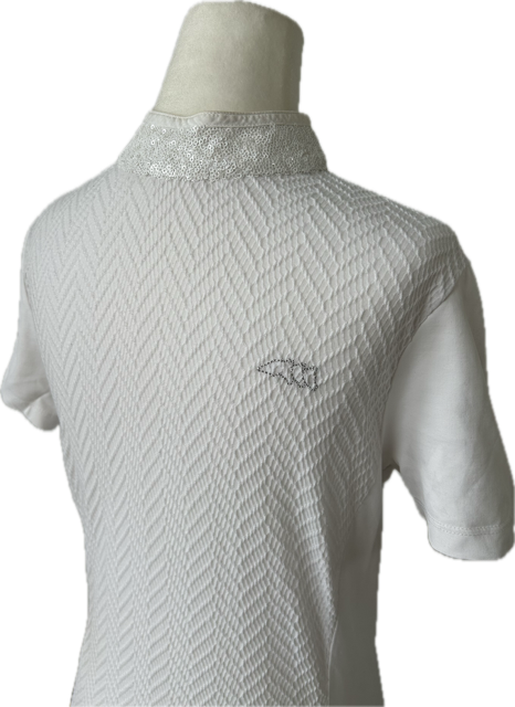 Equiline Competition Shirt with Keyhole Collar - Womens Large