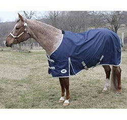 Horse Sense Navy 1200D Turnout Blanket - 72" - New!