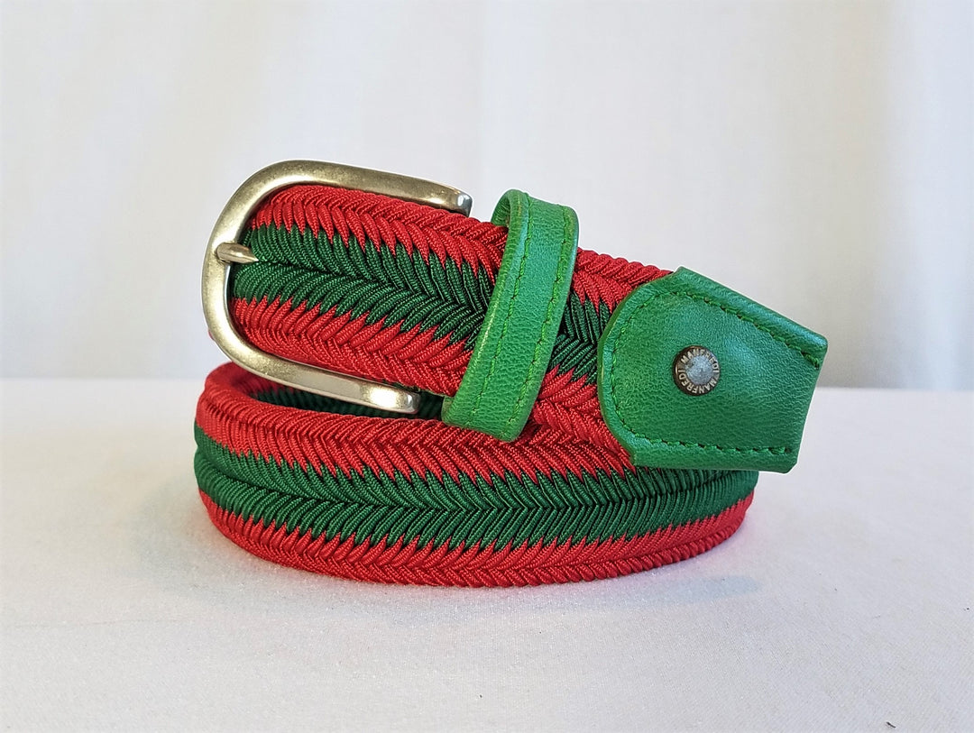 Manfredi Stretch Woven Belt - The Show Trunk Shop