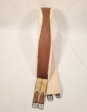 Beval Fancy Stitched Sheepskin Lined Girth - 56"