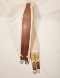 Beval Fancy Stitched Sheepskin Lined Girth - 56"